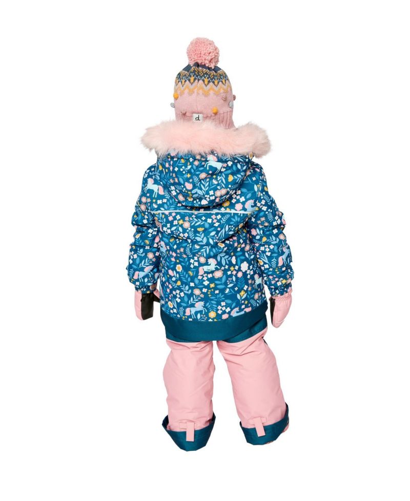 Little Girls (6-8) Two Piece Discover Snowsuit Print