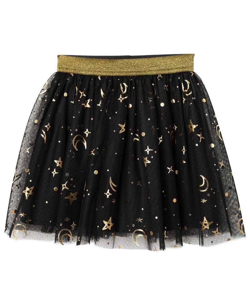 Girls' 4-16 Long-Sleeve Graphic-Print T-Shirt and Tutu Skirt, 2-Piece Set