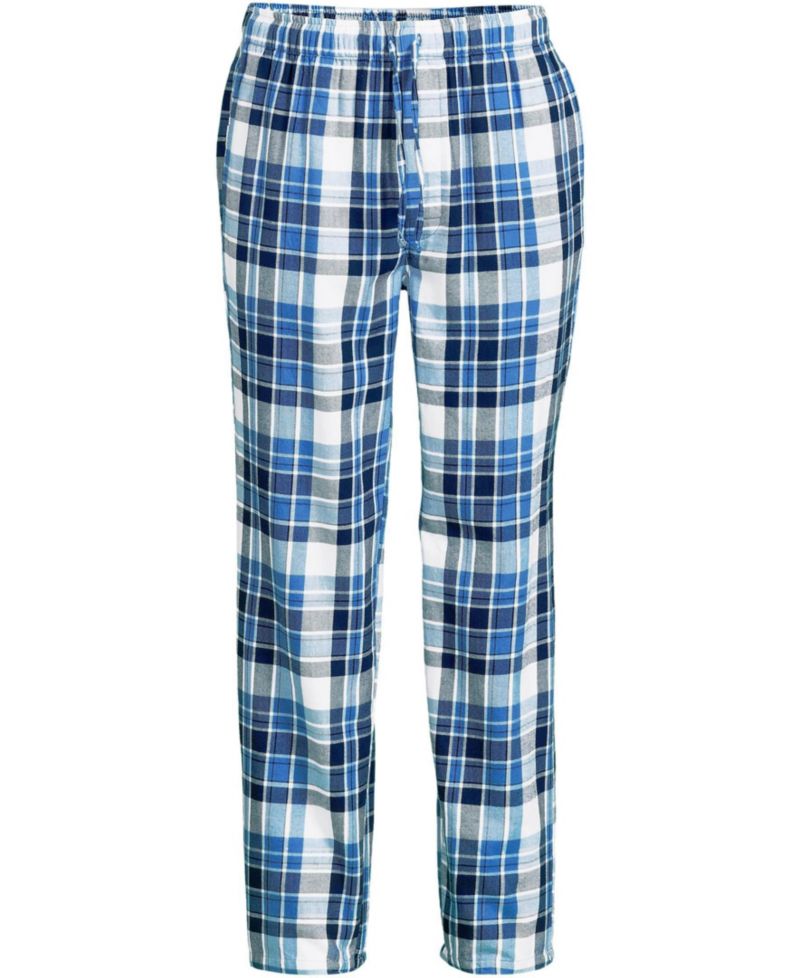 Men's Big & Tall Plaid Relaxed-Fit Flannel Pajama Pants