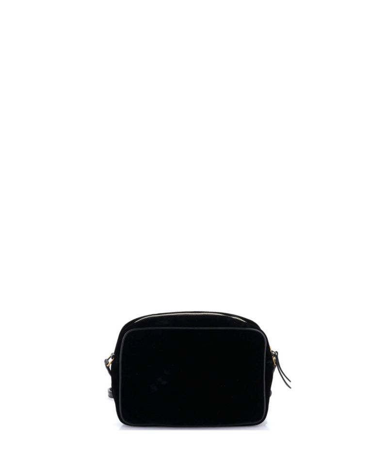 Small Lou Camera Bag Matelasse Chevron Velvet