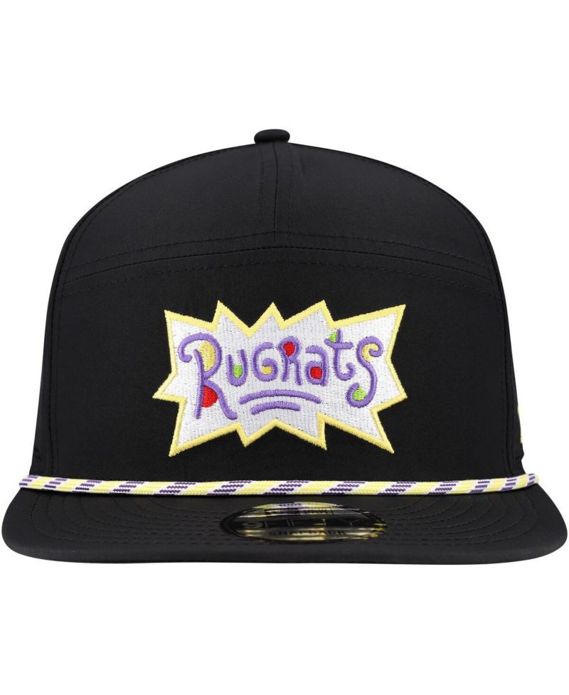 Men's Black Rugrats Rope Trucker 9FIFTY Snapback Hat