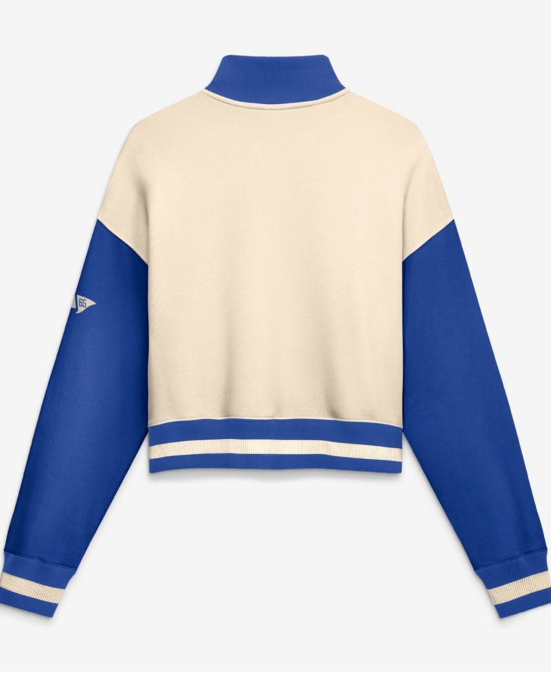 Women's Kentucky Wildcats Legacy Oversized Quarter-Zip Pullover Sweatshirt