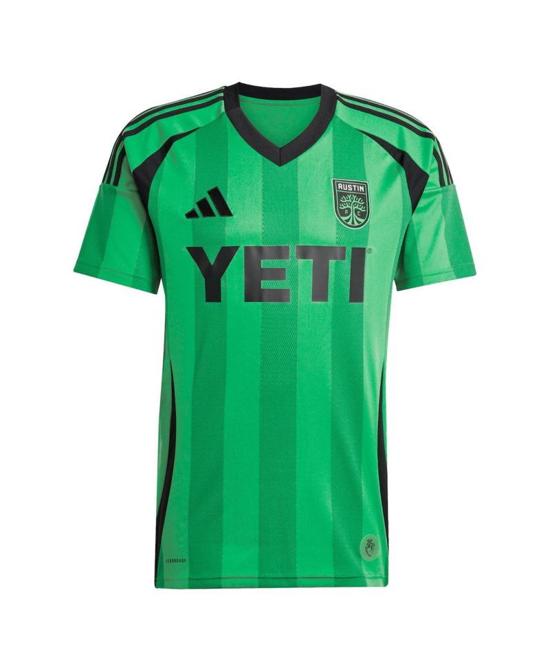 Men's Brandon Vazquez Green Austin FC 2025 The Heartbeat Kit Replica Player Jersey