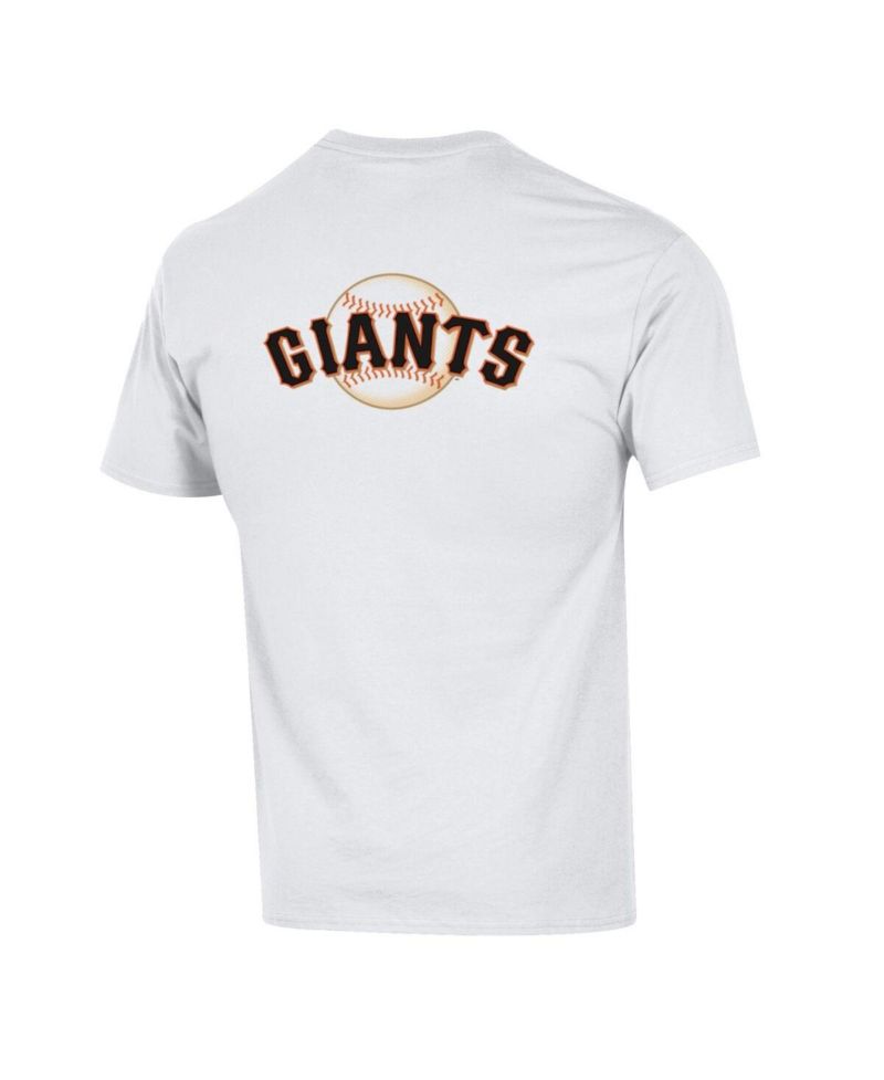 Men's White San Francisco Giants 3-Hit Jersey T-Shirt