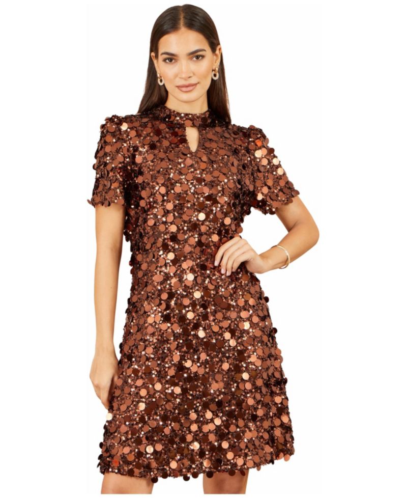 Women's Big Sequin Tunic Dress