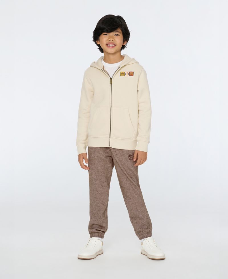 Big Boys Graphic Fleece Zip Up Hoodie