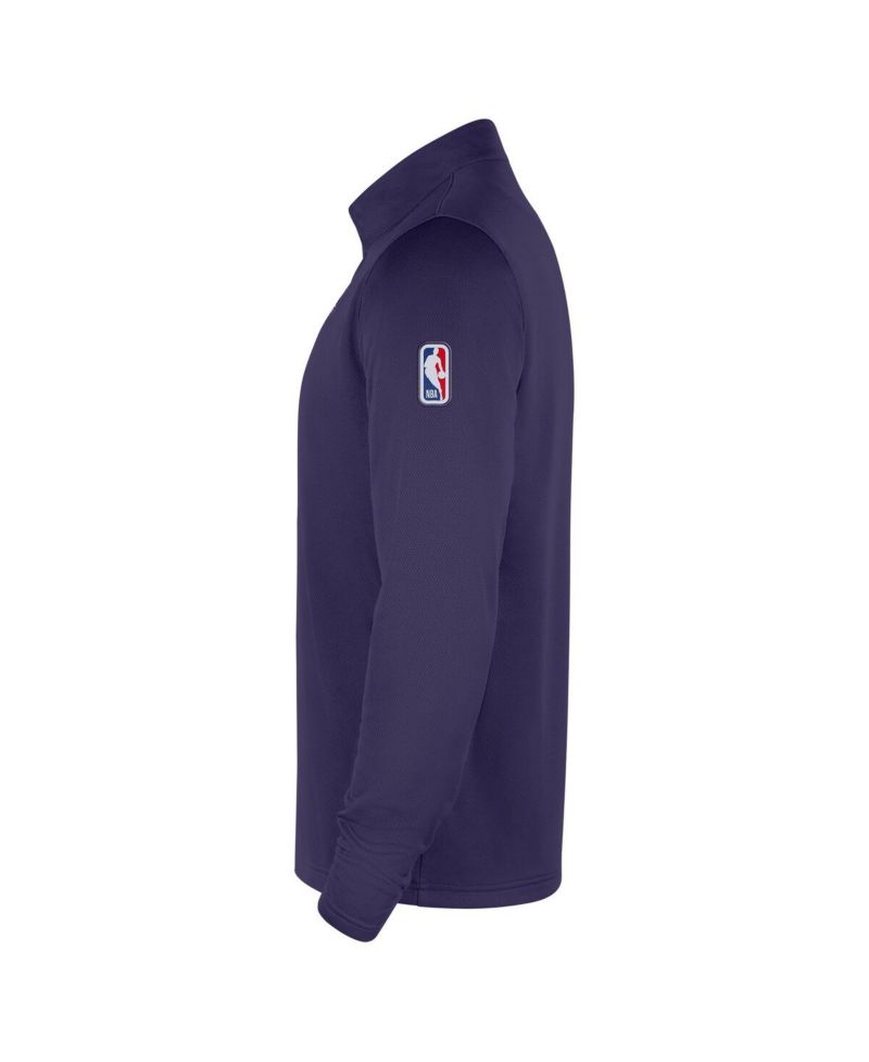 Men's Purple Sacramento Kings 2025/26 City Edition Remix Authentic Coaches Dri-FIT Half-Zip