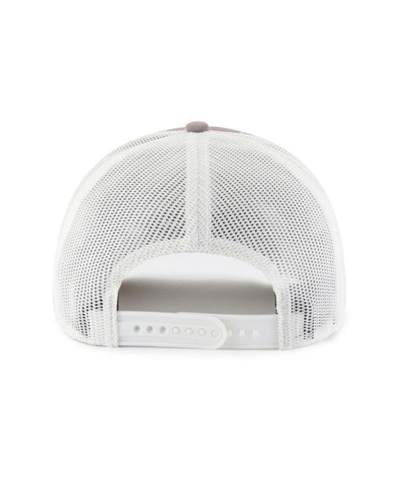 Men's Gray/White Philadelphia Phillies Tide Sweep Rope Trucker Adjustable Hat