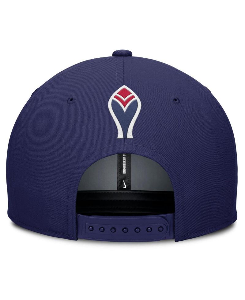 Men's Gray/Royal Atlanta Braves Pro Performance Snapback Hat