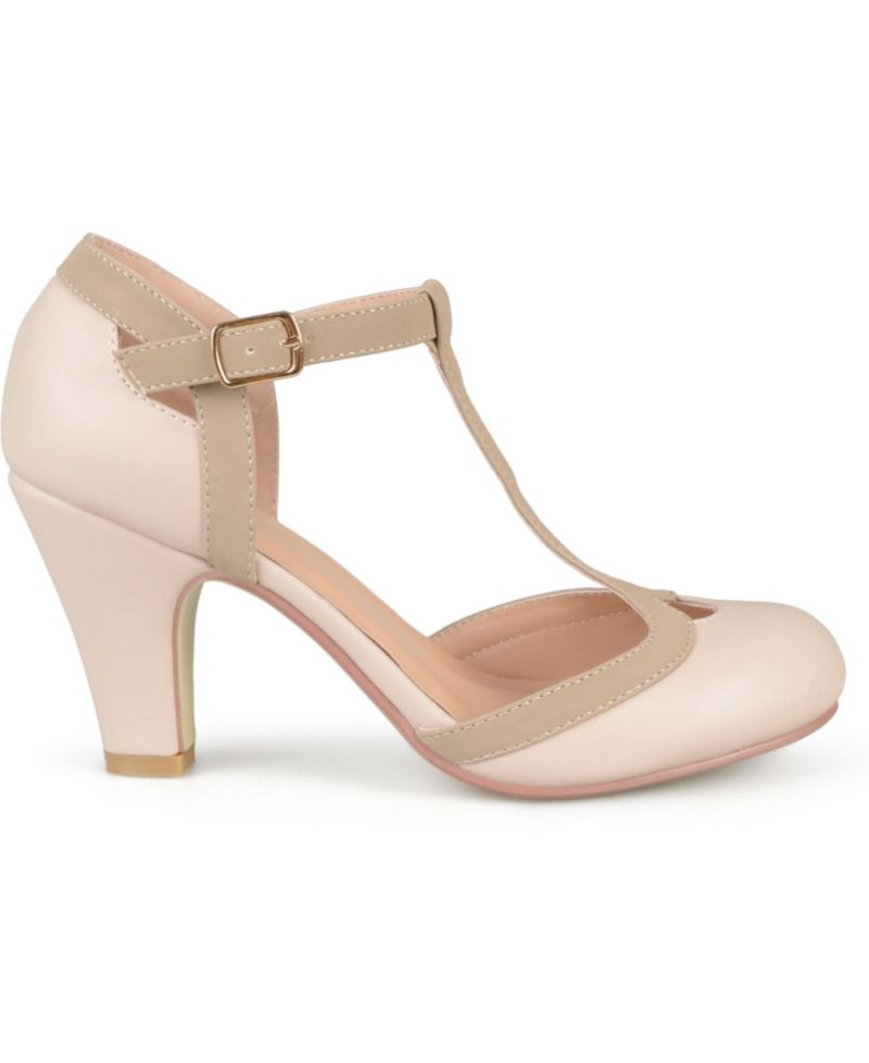 Women's Olina Regular and Wide Width Buckle Pumps