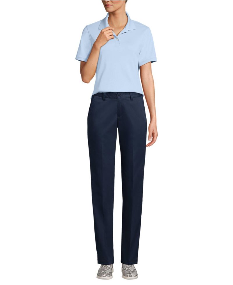 Women's Tall Short Sleeve Interlock Polo Shirt