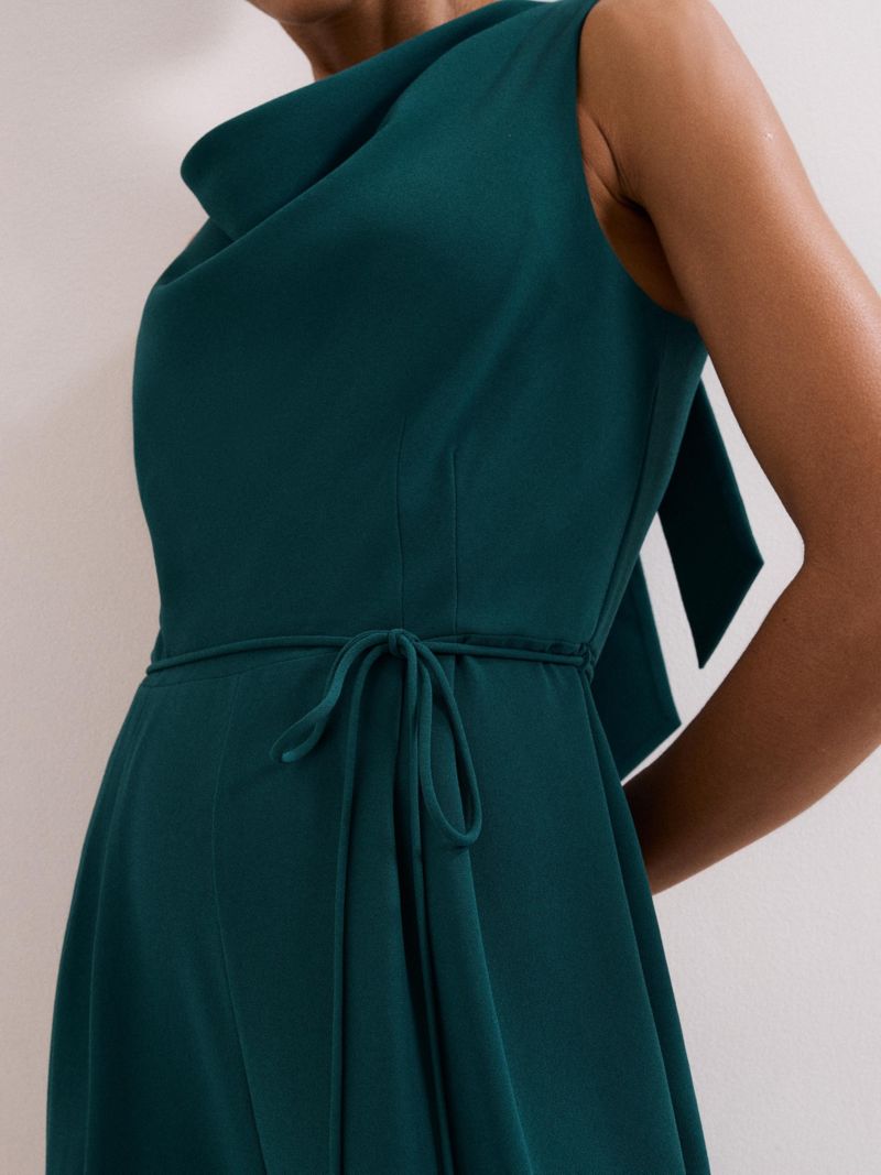 Women's Monique Cowl Neck Wide Leg Jumpsuit
