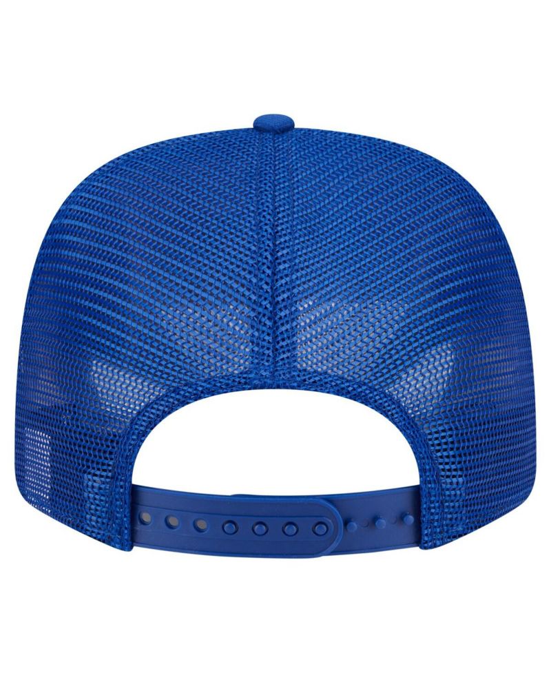 Men's Royal Chicago Cubs Flag 9SEVENTY Stretch-Snap Hat