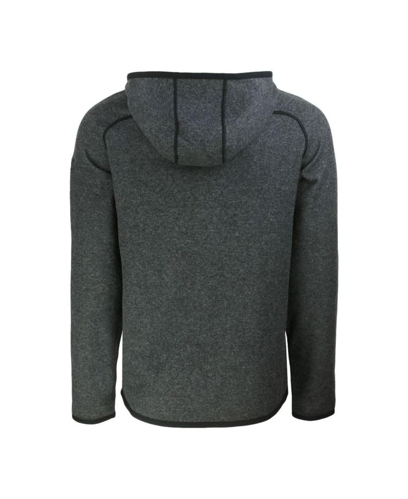 Men's Heather Charcoal San Francisco Giants Mainsail Full-Zip Hooded Jacket