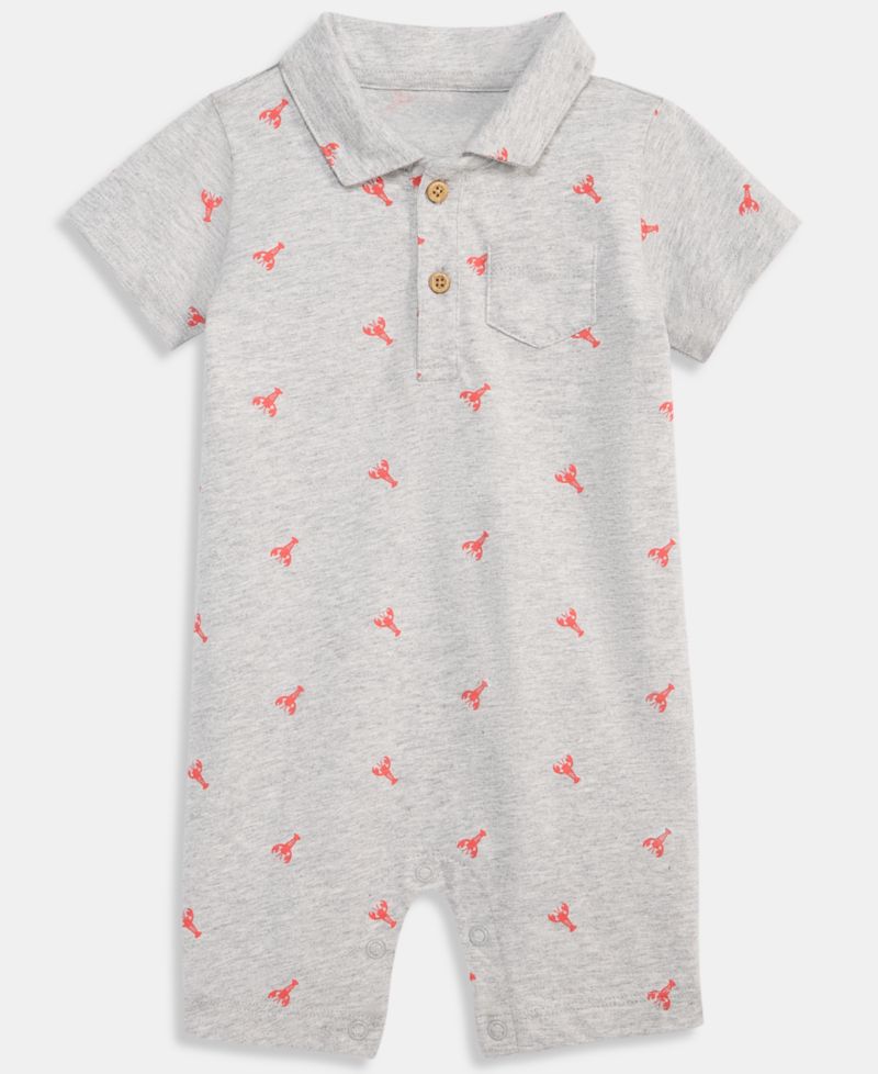 Baby Boys' 100% Cotton Romper