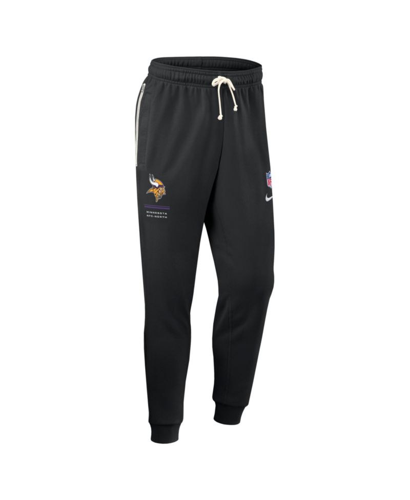 Men's Black Minnesota Vikings Sideline Standard Issue Dri-FIT Taper Pants