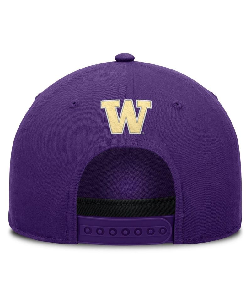 Men's Purple Washington Huskies Foul Ball Rope Adjustable Hat