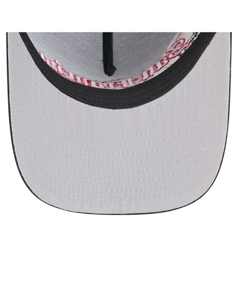 Men's Black San Francisco 49ers Proud A-Frame 9FIFTY Snapback Hat
