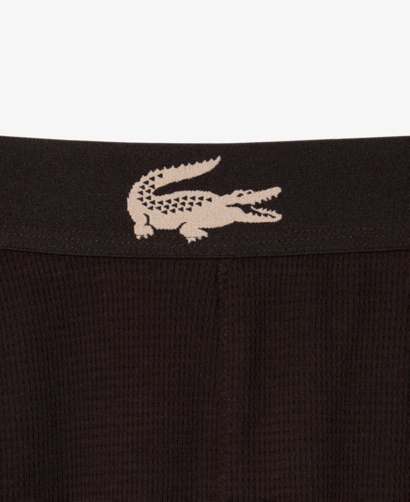 Men's Straight-Fit Lounge Waffle-Knit Pajama Pants