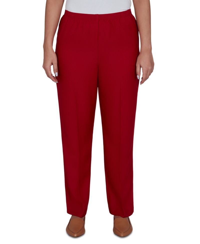 Petite Colored Classic Short-Length Pants