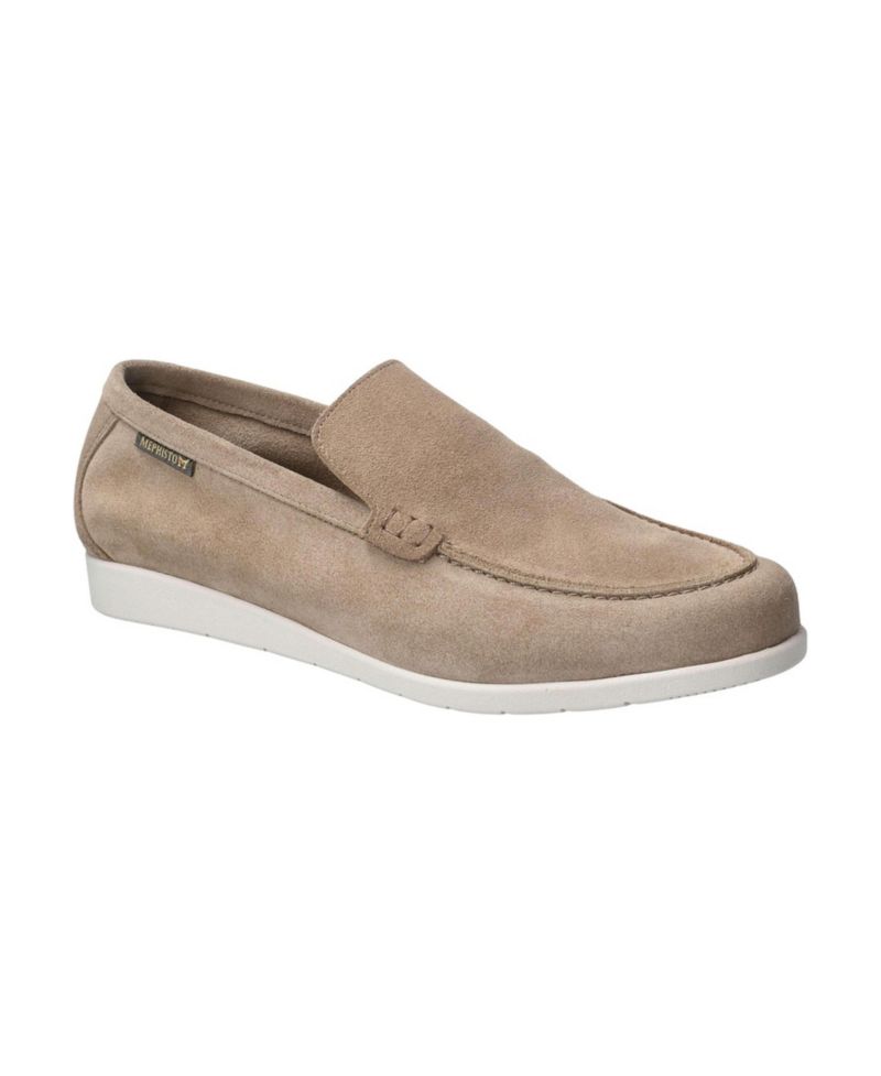 Men's Valner Taupe Leather Loafers