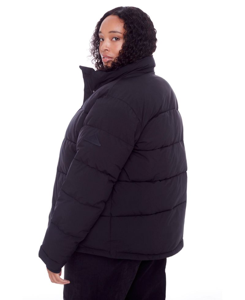 Plus Size Forillon Short Quilted Puffer Jacket