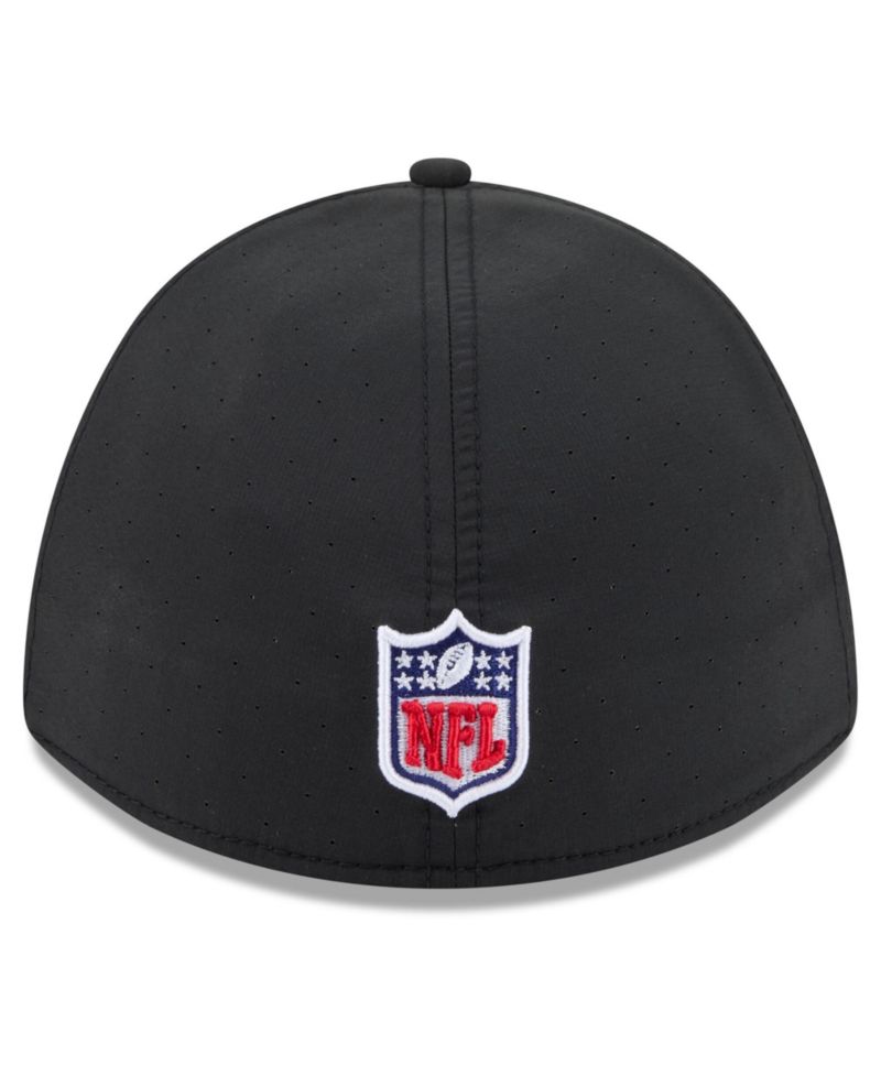 Men's Black Tampa Bay Buccaneers 2026 NFL Cruical Catch 39THIRTY M-Crown Stretch Hat