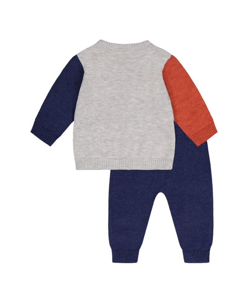 Baby Boys ( 3M to 24 M ) Knitted Top and Pants Set