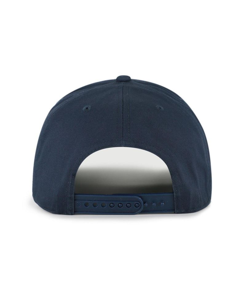Men's Navy/Brown Houston Astros Cooperstown Break Wood Suede Hitch Adjustable Hat