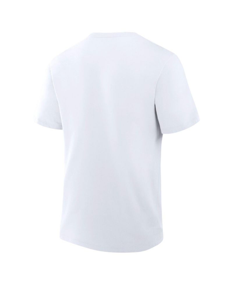 Men's White Utah Mammoth Wordmark Legacy T-Shirt