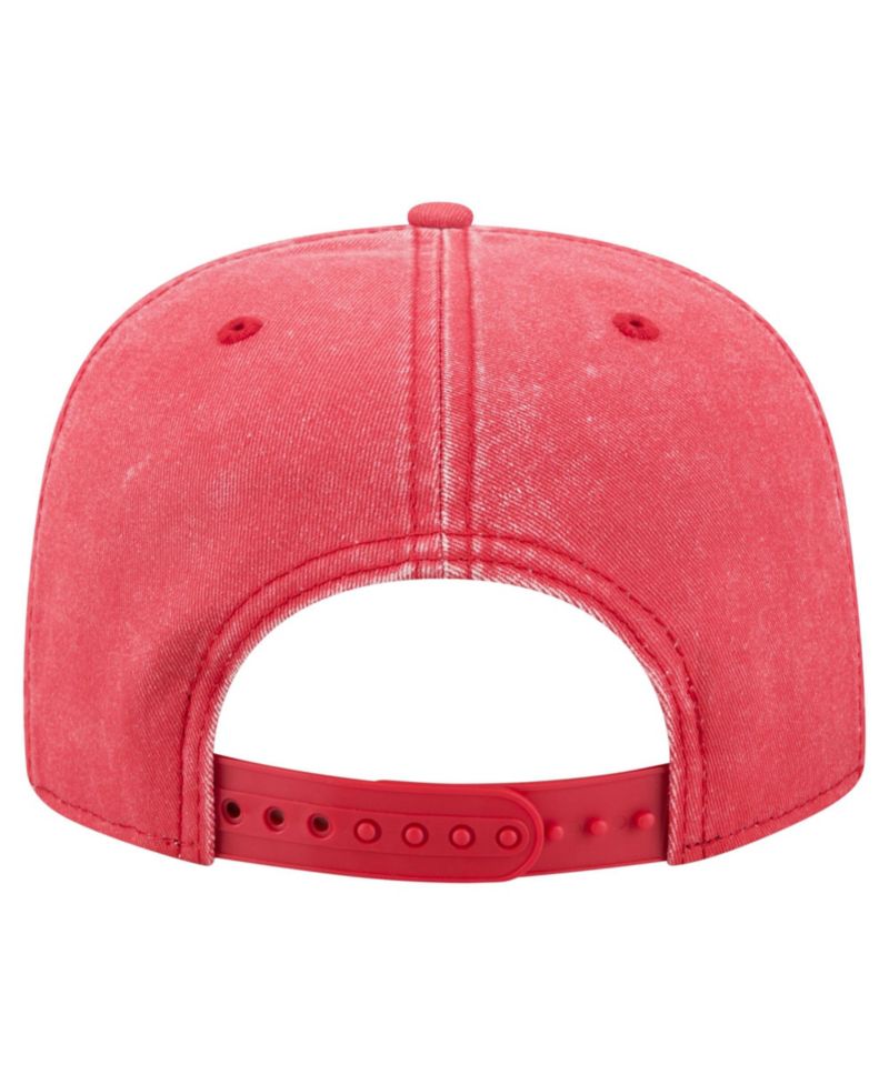 Men's Red Los Angeles Angels City Slogan A-Frame 9FIFTY Snapback Hat