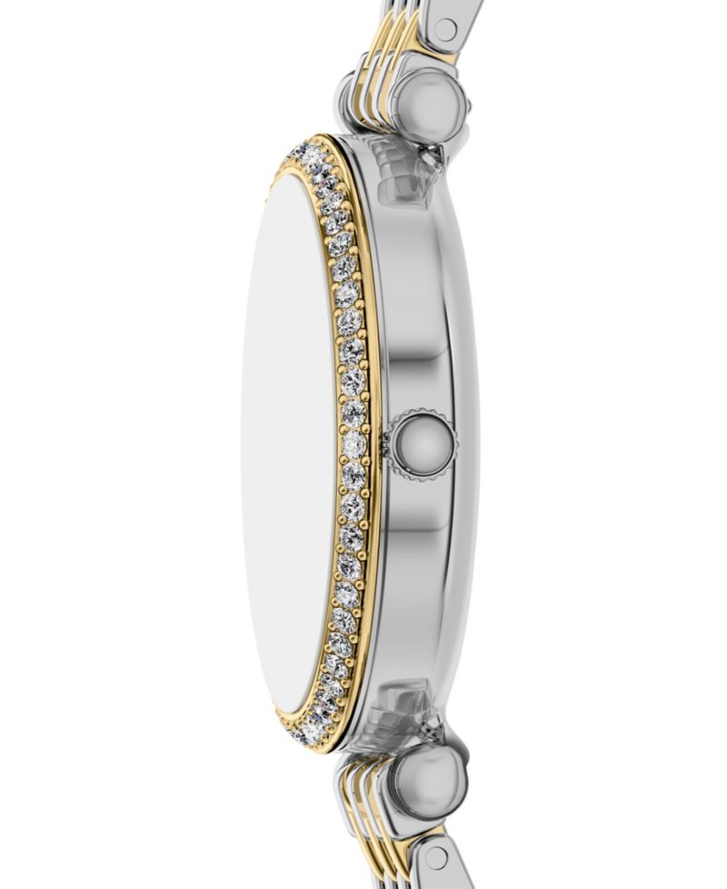 Women's Carlie Three-Hand Two-Tone Stainless Steel Watch, 28mm