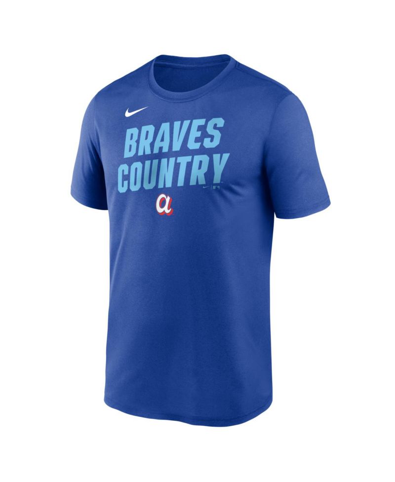 Men's Royal Atlanta Braves 2026 City Connect Team Phrase Script Dri-FIT T-Shirt