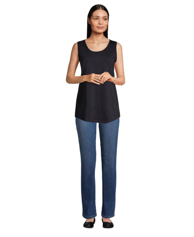 Women's Supima Cotton Tunic Tank Top