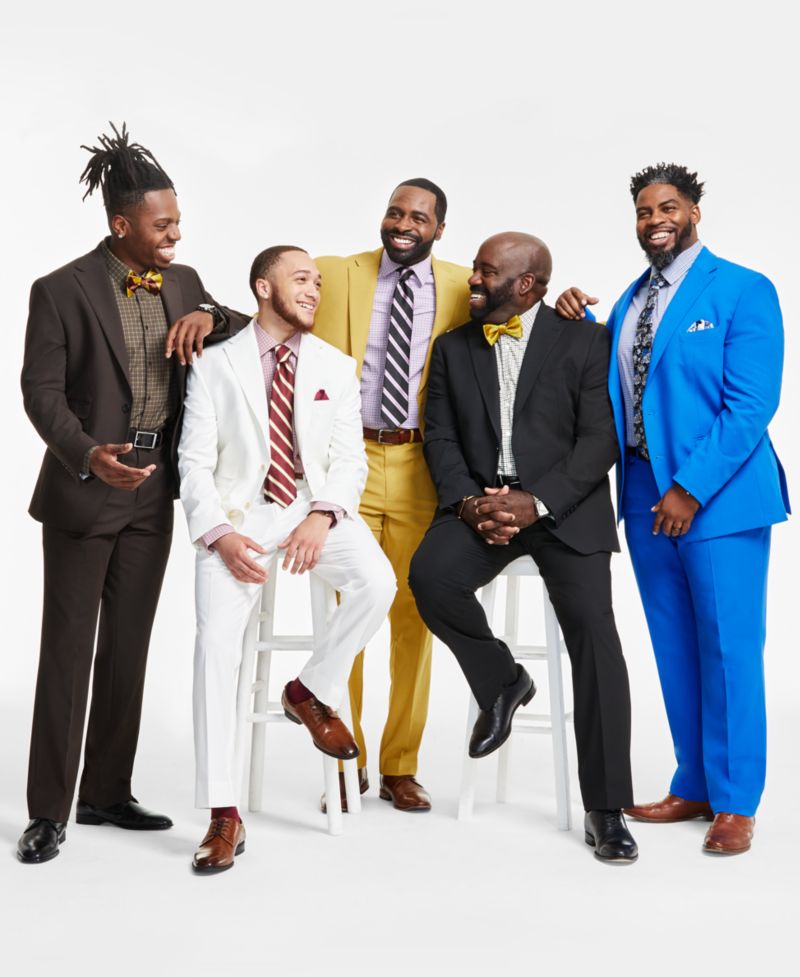 Men's Classic-Fit Solid Suit Separate Jacket