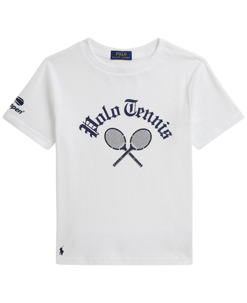 Boys' 2T-7 US Open Polo Tennis Short-Sleeve T-Shirt