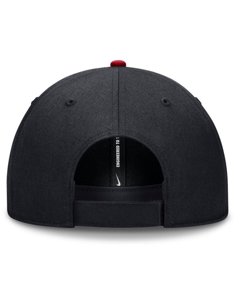 Men's Navy/Red Atlanta Braves Dri-FIT Club Adjustable Hat