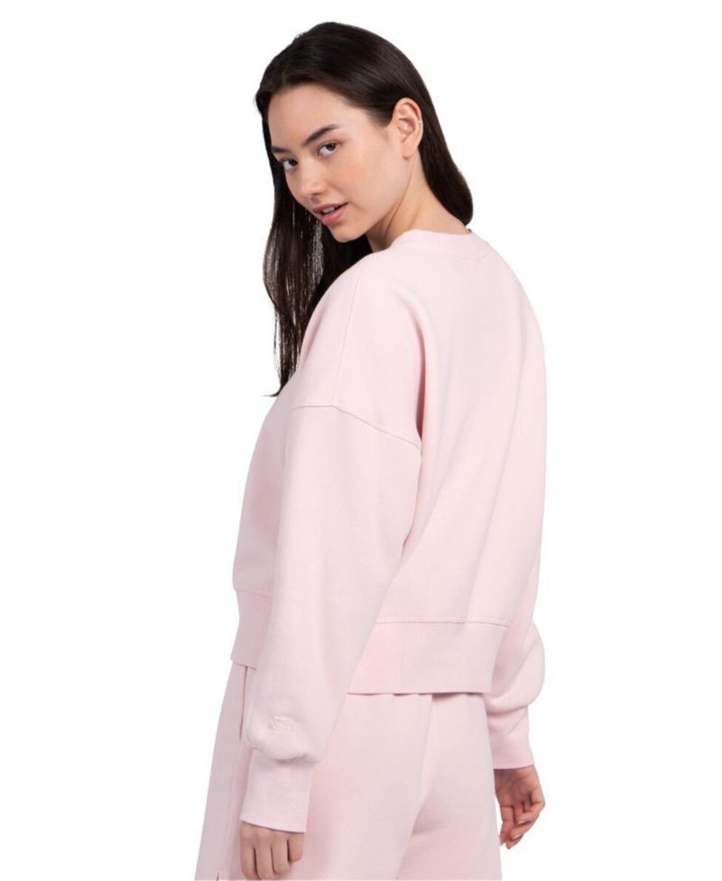 Women's Pink Philadelphia Flyers Boxy Cropped Sweatshirt