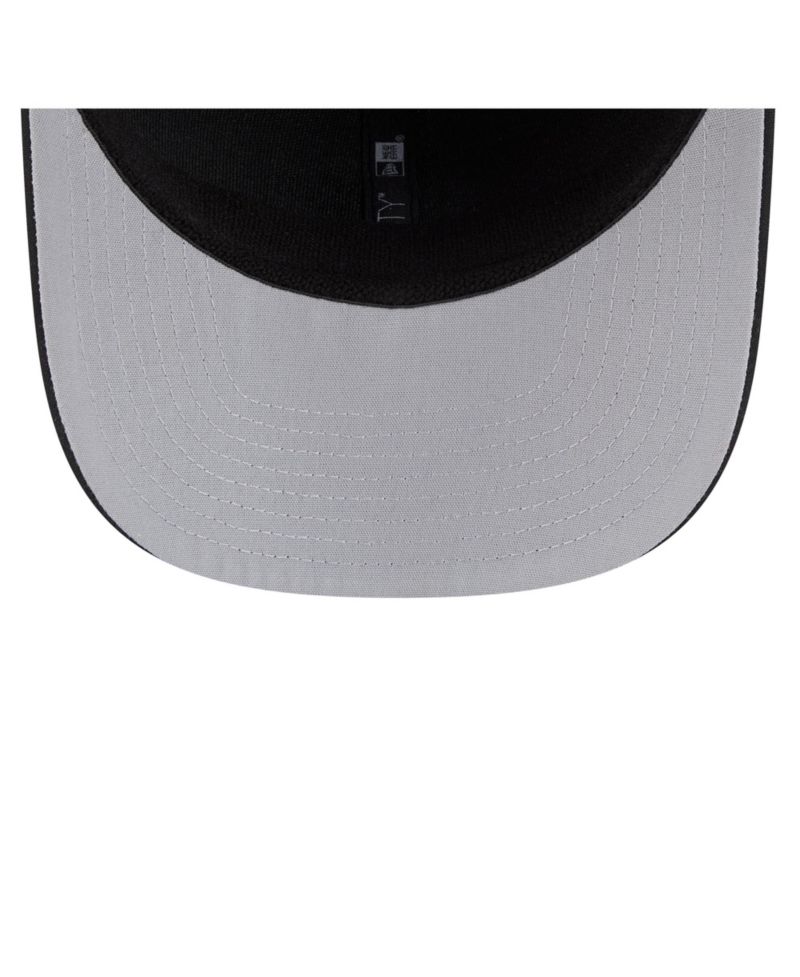 Men's Black New York Mets Tonal Camo 9SEVENTY Stretch-Snap Hat