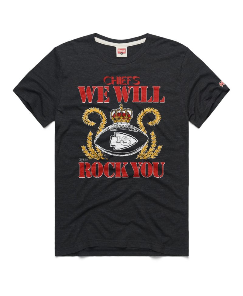 Men's Kansas City Chiefs 2026 NFL Schedule Tri-Blend Screen-Print T-Shirt