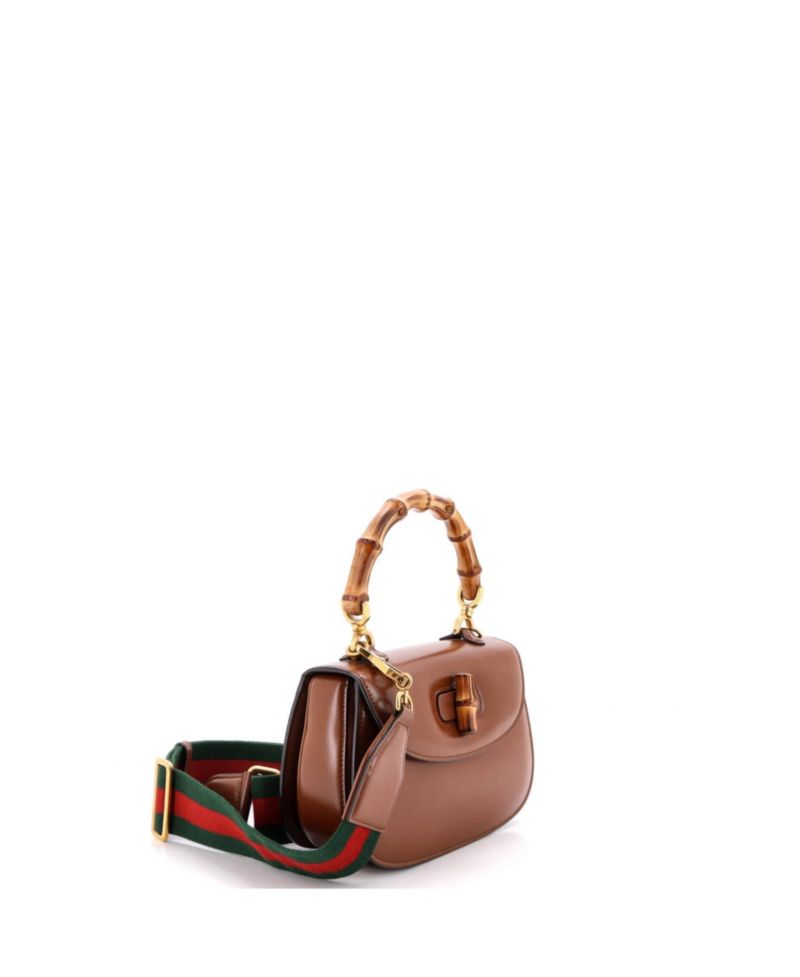 Small Bamboo 1947 Top Handle Bag Leather