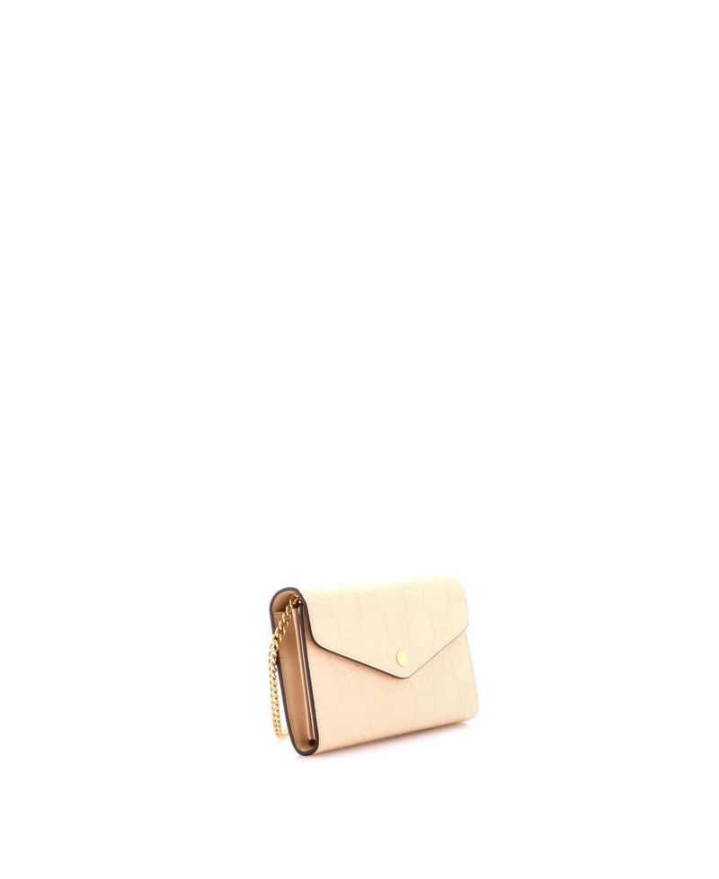 Envelope Wallet on Chain Guccissima Leather