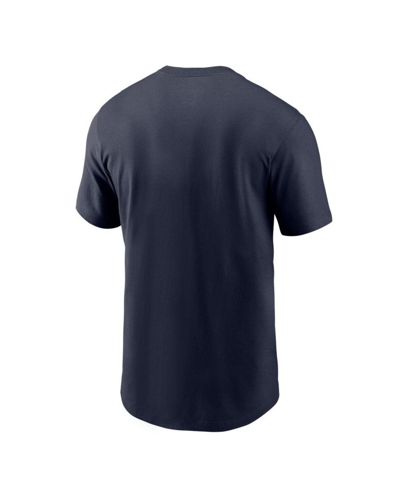 Men's Navy Syracuse Orange Script T-Shirt