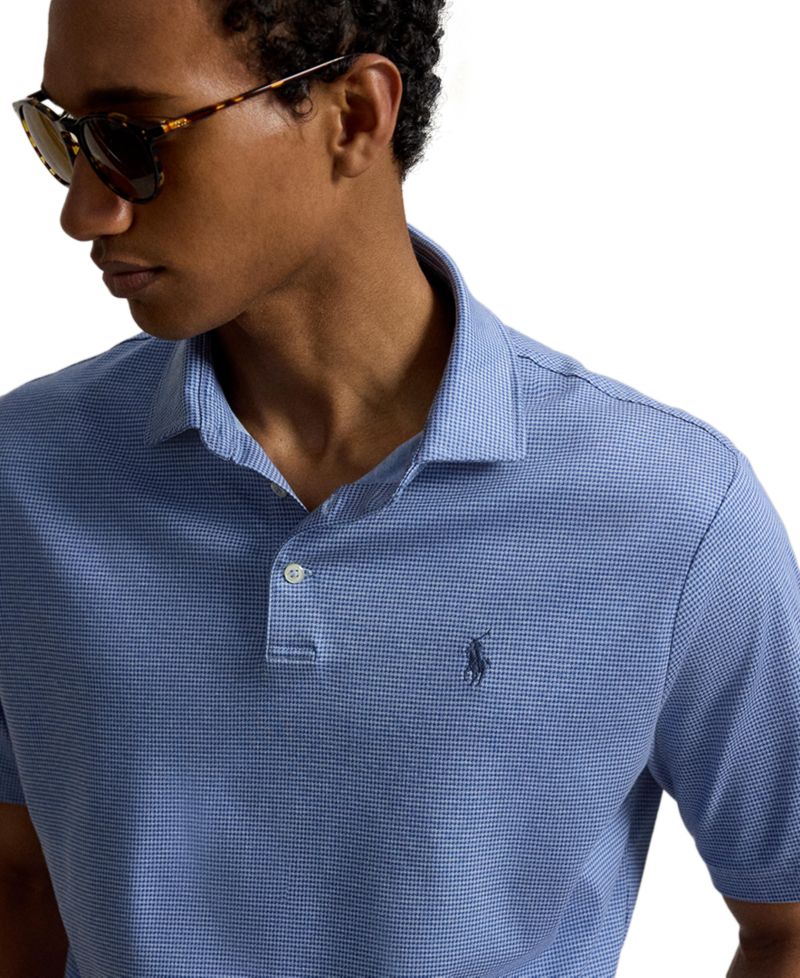 Men's Custom Slim-Fit Soft Cotton Polo Shirt