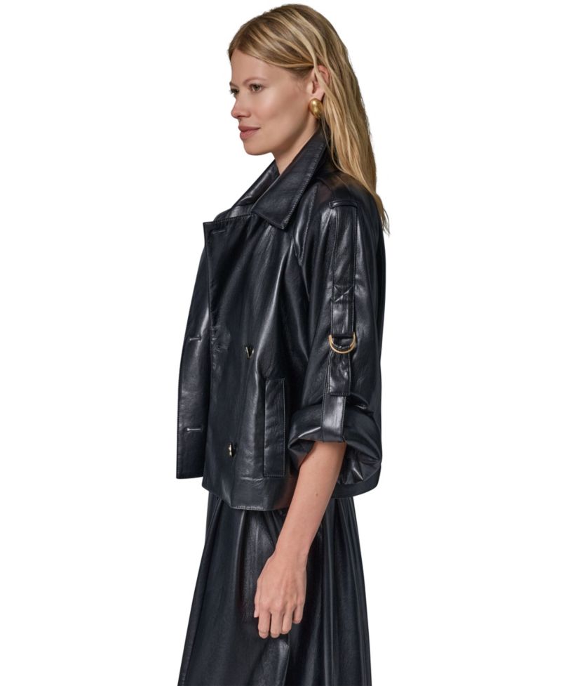 Women's Roll-Sleeve Short Jacket