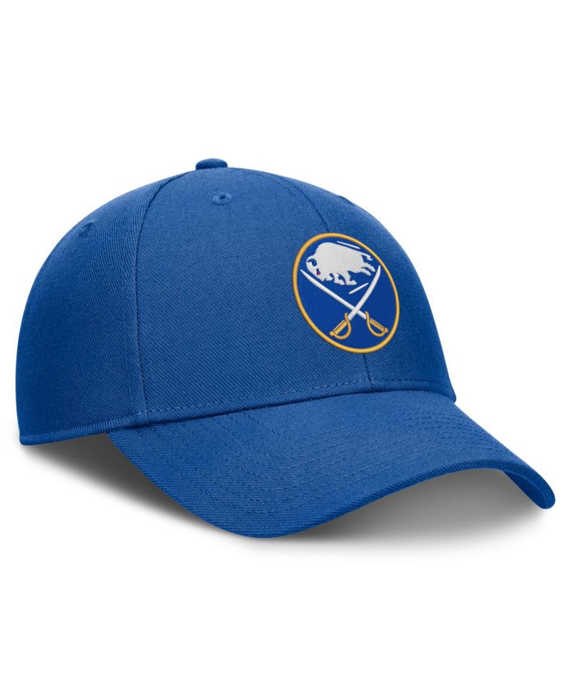 Men's Royal Buffalo Sabres Force Adjustable Hat