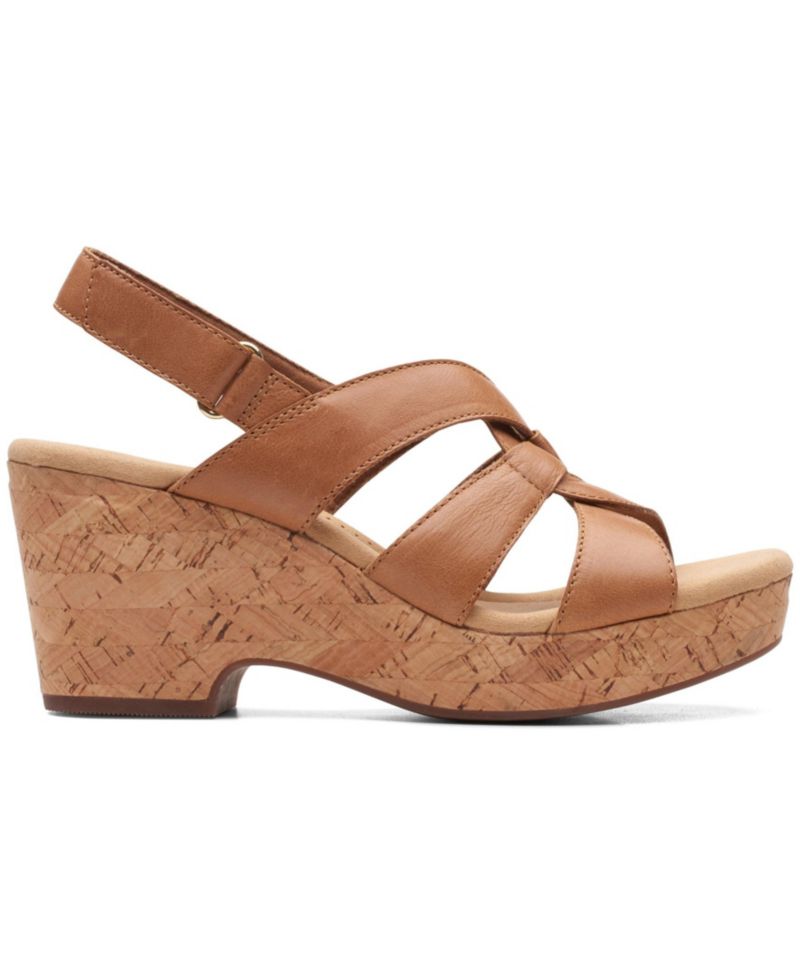 Women's Collection Giselle Beach Slingback Wedge Sandals
