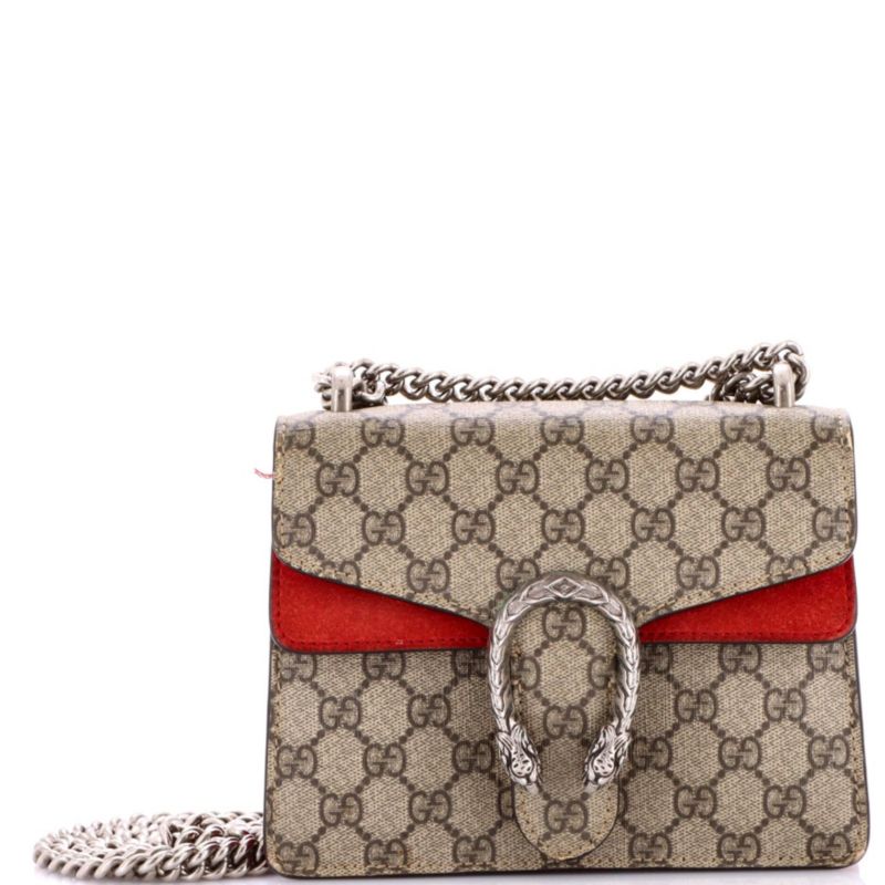 Mini Dionysus Bag GG Coated Canvas