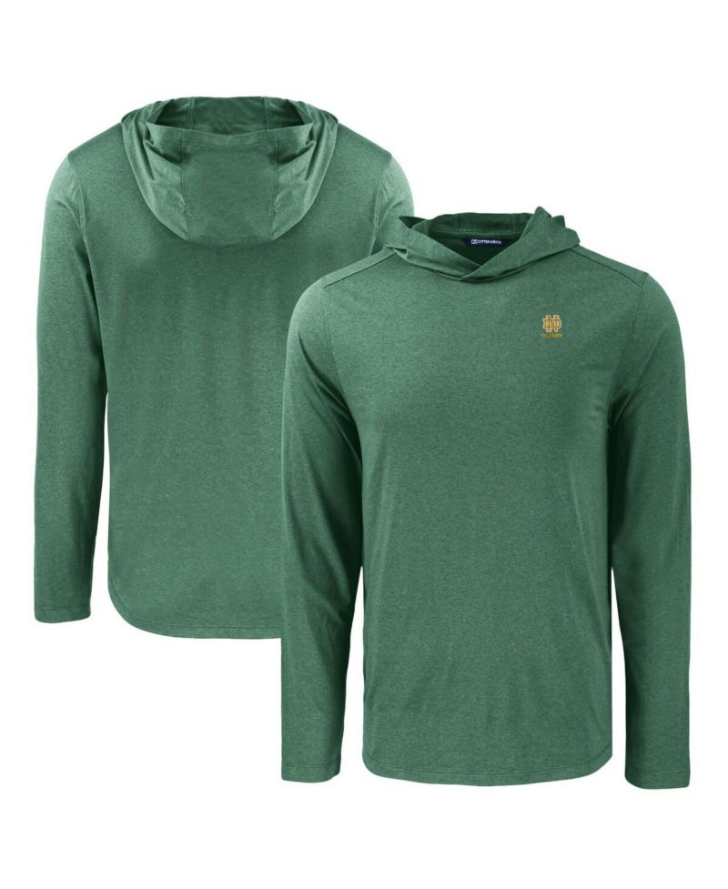 Men's Green Notre Dame Fighting Irish Coastline Epic Comfort Eco Long Sleeve Hoodie T-Shirt