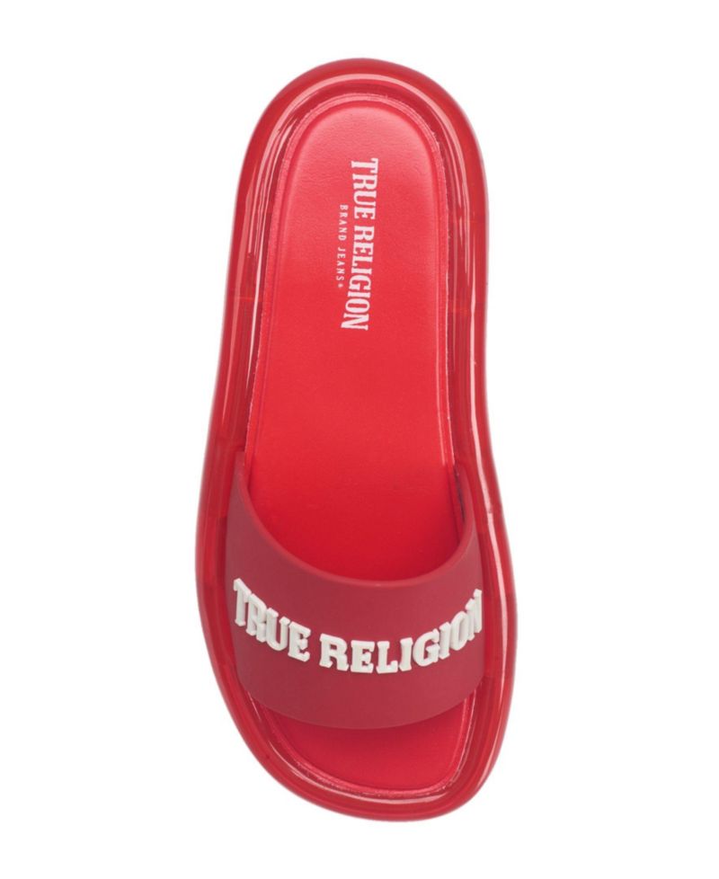Women's Logo Strap Jelly Slide